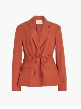 NWT Ulla Johnson - Marisol Cinched Cotton Jacket Size Small